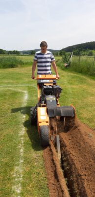 Bau Beregnungsanlage