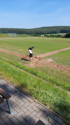 Bau Beregnungsanlage