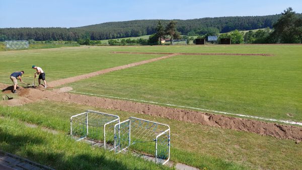 Bau Beregnungsanlage