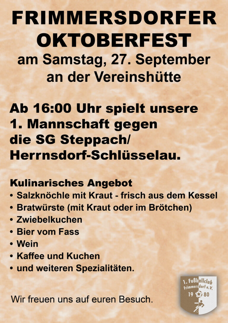 Oktoberfest 2025